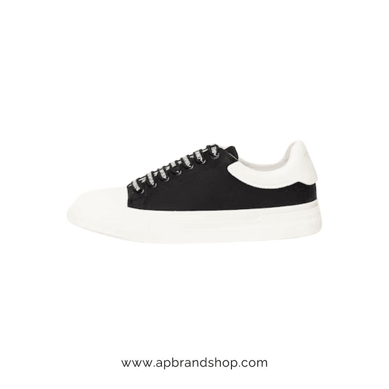 Tenis Emporio Armani negros con detalles blancos