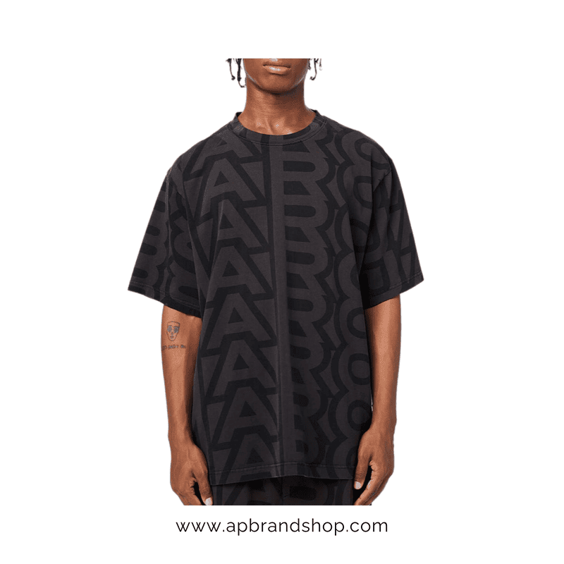 Playera Oversized con monograma unitalla