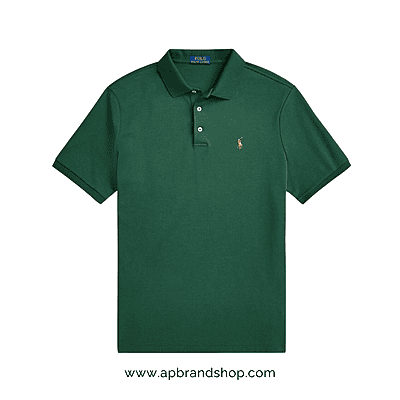 Polo Ralph Lauren verde con logo bordado