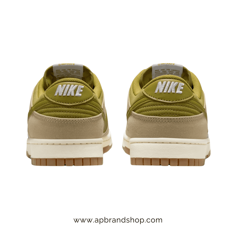 Tenis Nike Dunk low verde/café