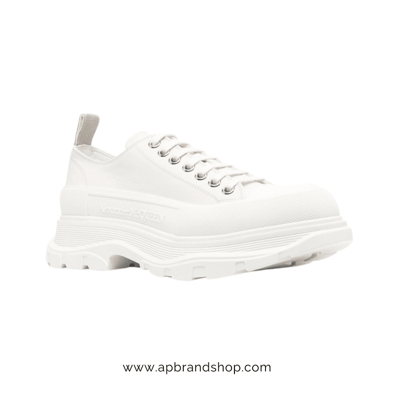 Botas Alexander McQueen beige low top