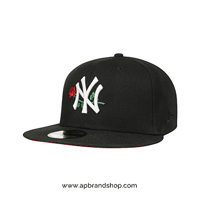 Gorra New Era negra NY 7 1/2