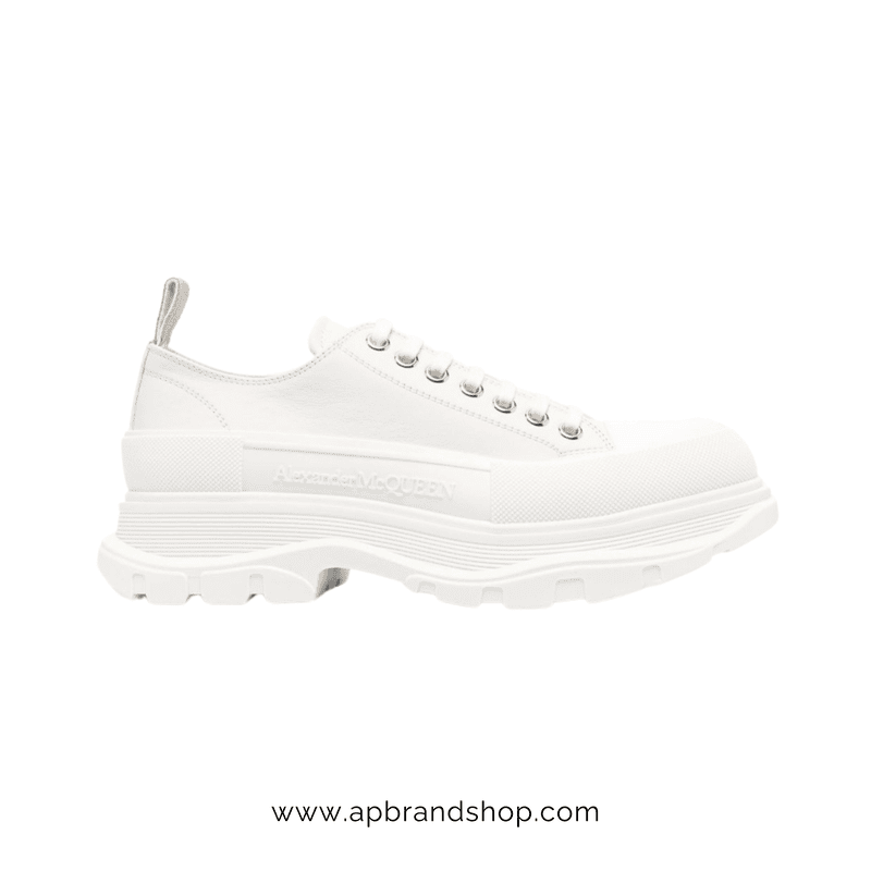 Botas Alexander McQueen beige low top