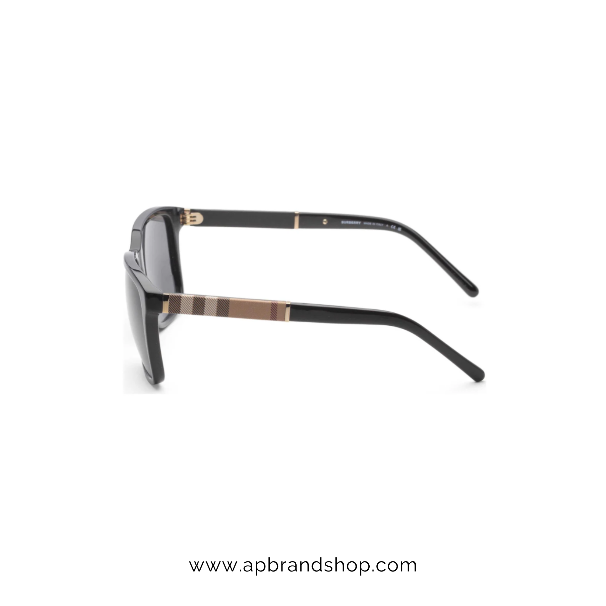 Lentes Burberry negros con monograma