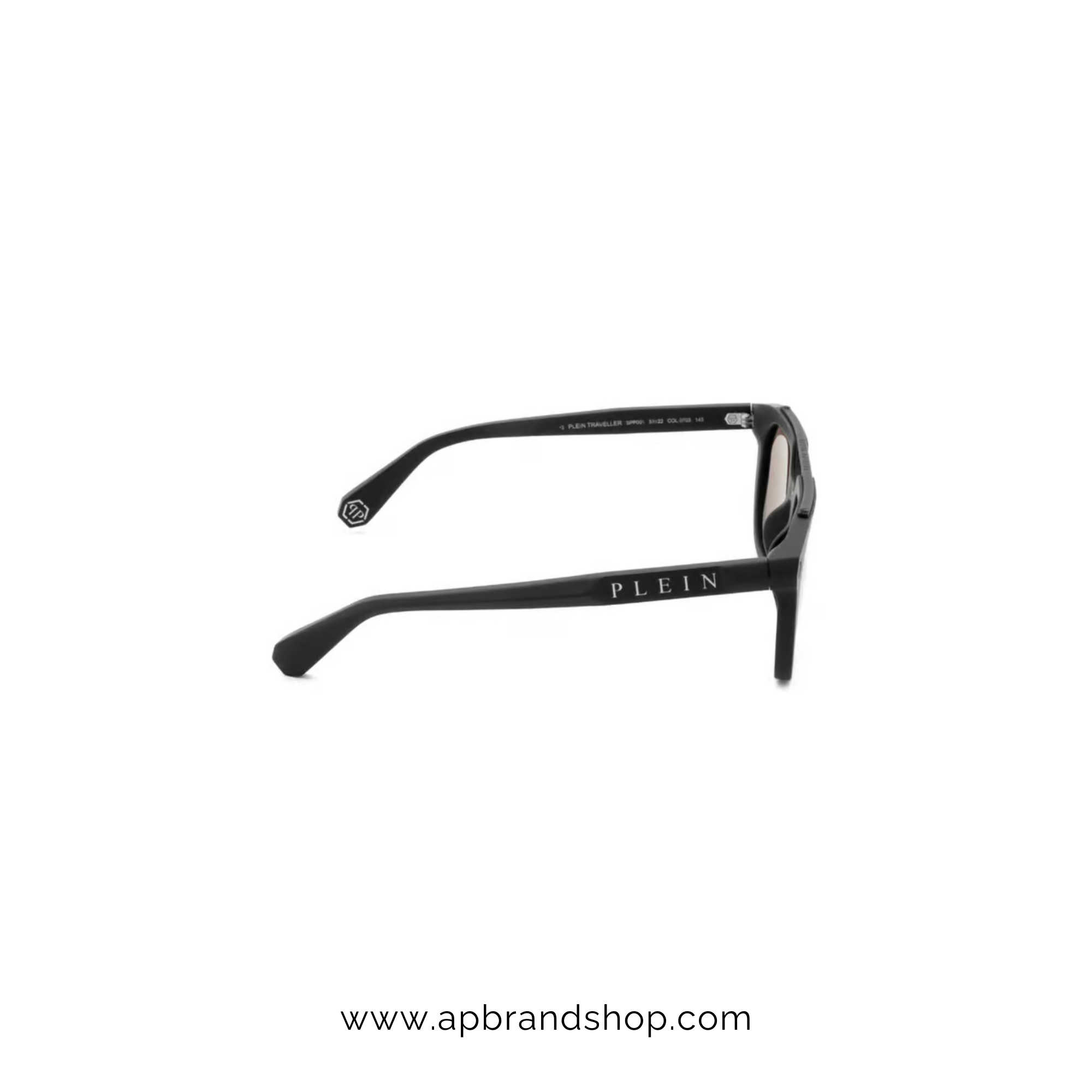 Lentes Philipp Plein negros cuadrados