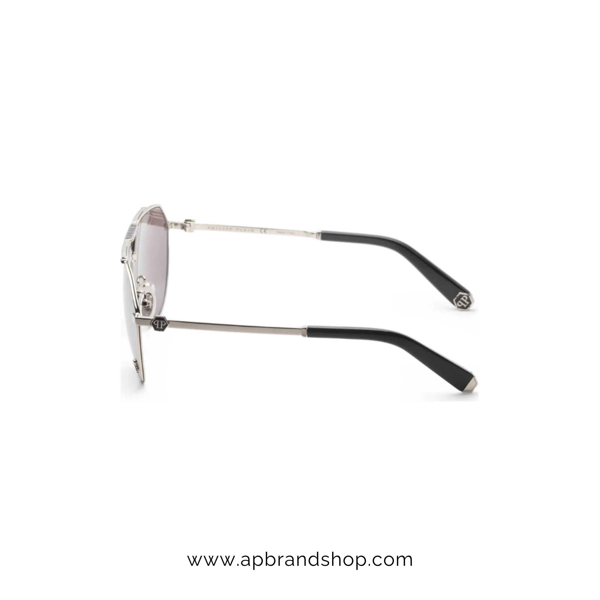 Lentes Philipp Plein aviador plateados