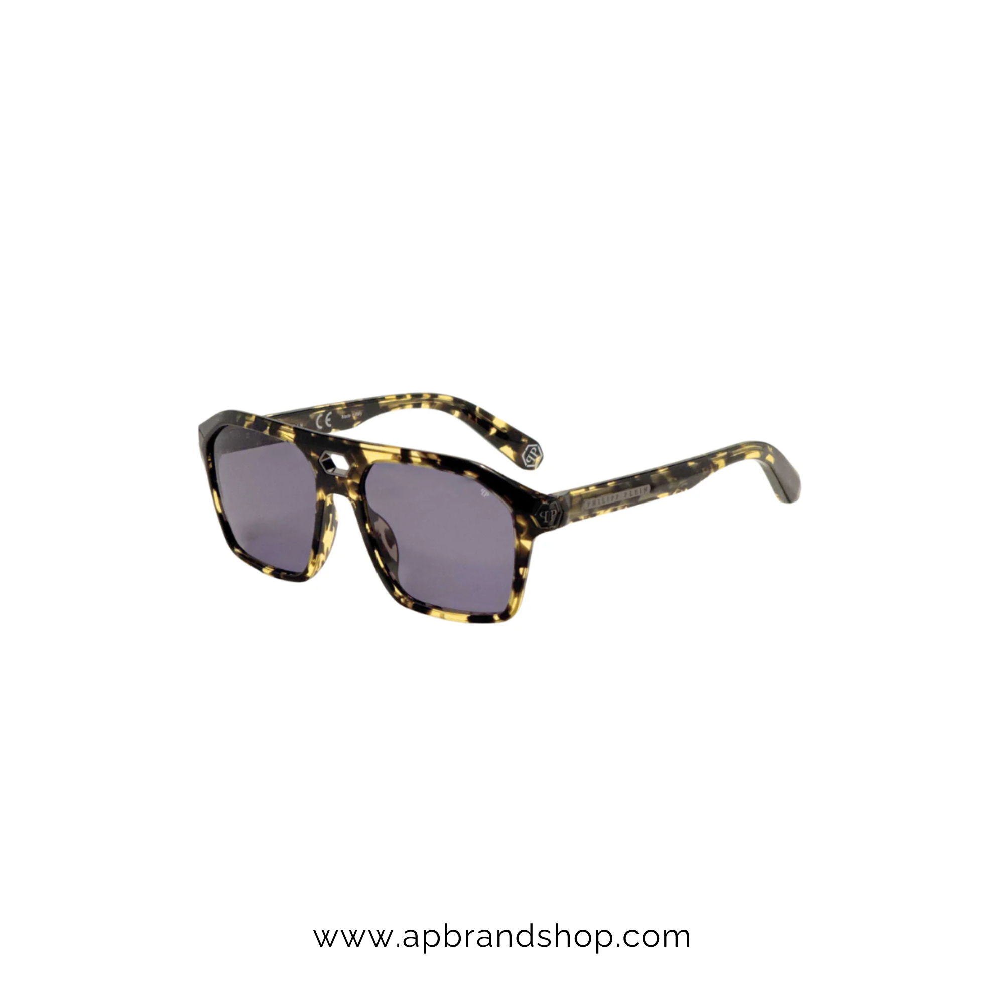 Lentes Philipp Plein negros con amarillo