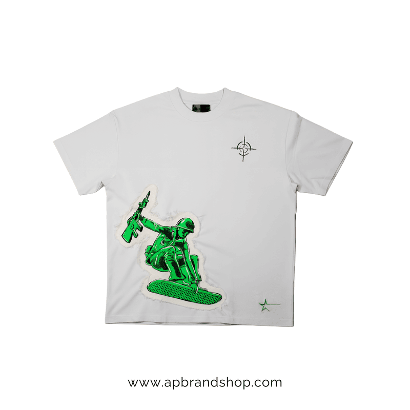 Playera Street Icons blanca "Soldier Toy"