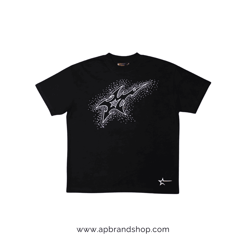 Playera Street Icons negra "Baby Star"
